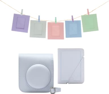 Fujifilm Instax Mini 12 tillbehörssats (vit)
