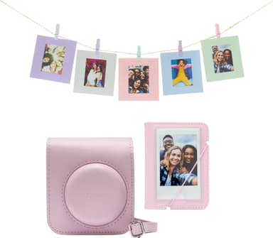 Fujifilm Instax Mini 12 tillbehörssats (rosa)