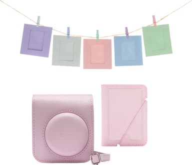 Fujifilm Instax Mini 12 tillbehörssats (rosa)