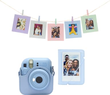 Fujifilm Instax Mini 12 tillbehörssats (blå)