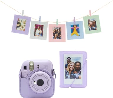 Fujifilm Instax Mini 12 tillbehörssats (lila)