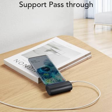 VEGER PD 20W 5000mAh bärbar telefonladdare USB-C Powerbank