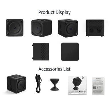 F9 Mini Spy Camera Wireless Wifi IP Home Security Cam HD 1080P