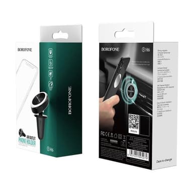 Borofone BH6 Platinum bilhållare - Silver