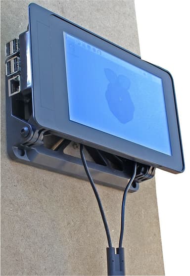 Raspberry Pi 7" touchskärmschassi
