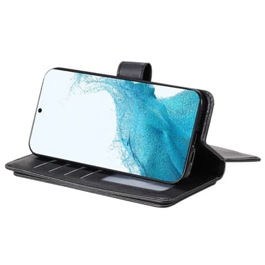SKALO Samsung S23 10-FACK Plånboksfodral - Svart