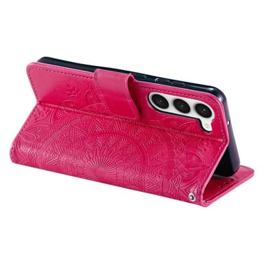 SKALO Samsung S23 Mandala Plånboksfodral - Cerise