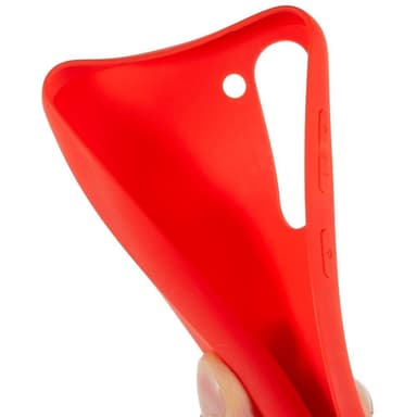 SKALO Samsung S23 Ultratunn TPU-Skal - Röd