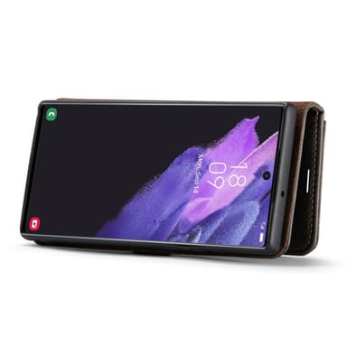 DG MING Samsung S23 Ultra 2-i-1 Magnet Plånboksfodral - Grå