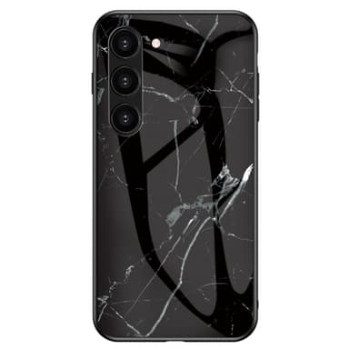 SKALO Samsung S23 Marmor Härdat Glas TPU-skal - Motiv 3