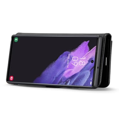DG MING Samsung S23 Ultra 2-i-1 Magnet Plånboksfodral - Svart