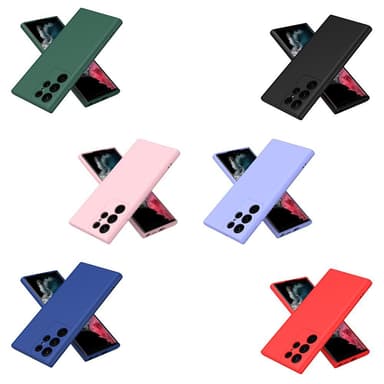 SKALO Samsung S23 Ultra Ultratunn TPU-Skal - Lila