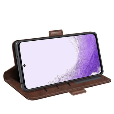 SKALO Samsung S23 Premium Plånboksfodral - Brun