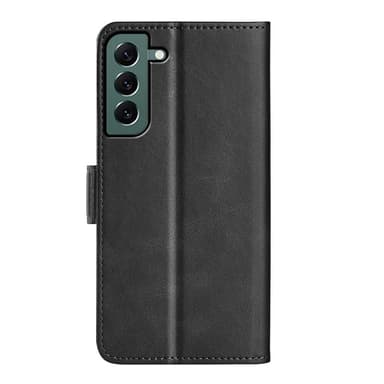SKALO Samsung S23 Plus Premium Plånboksfodral - Svart
