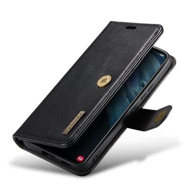 DG MING Samsung S23 2-i-1 Magnet Plånboksfodral - Svart