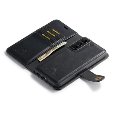 DG MING Samsung S23 2-i-1 Magnet Plånboksfodral - Svart