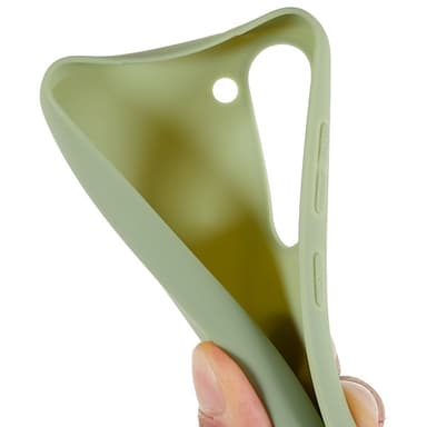SKALO Samsung S23 Ultratunn TPU-Skal - Grön