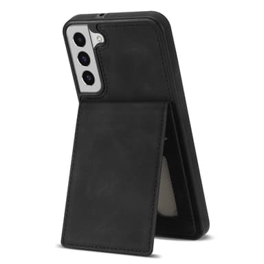 SKALO Samsung S23 PU Läder Skal med Plånbok - Svart
