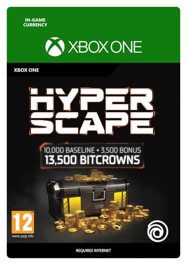 Hyper Scape Virtual Currency: 13500 Bitcrowns Pack - XBOX One