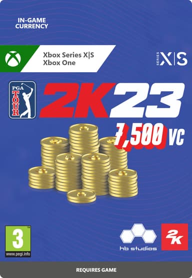 PGA Tour 2K23 - 7,500 VC Pack - XBOX One,Xbox Series X,Xbox Series S