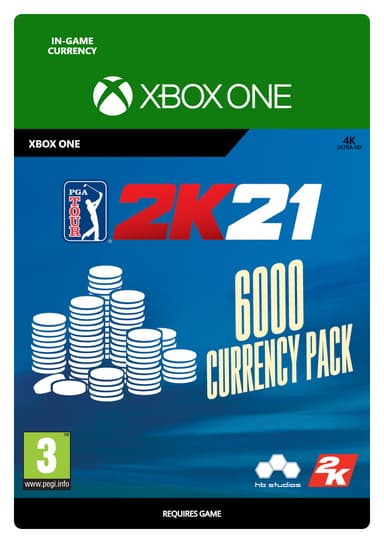 PGA TOUR 2K21: 6000 Currency Pack - XBOX One