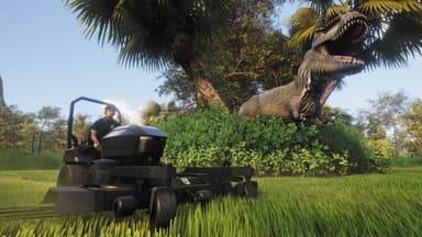Lawn Mowing Simulator - Dino Safari - PC Windows