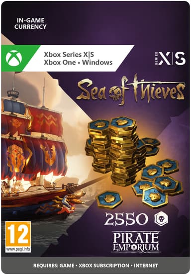 Sea of Thieves Captain’s Ancient Coin Pack – 2550 Coins - PC Windows,X