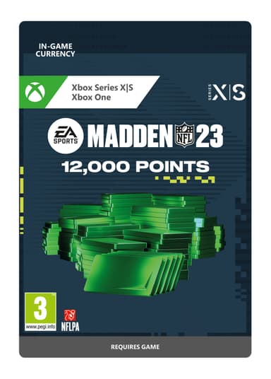 MADDEN NFL 23: 12000 Madden Points - XBOX One,Xbox Series X,Xbox Serie