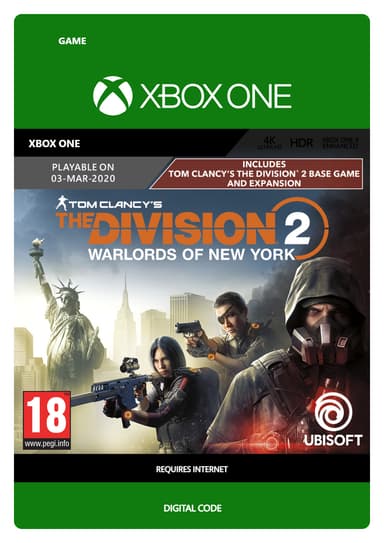 Tom Clancy's The Division 2: Warlords of New York Edition - XBOX One