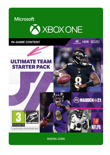 Madden NFL 21 MUT Starter Pack XBOX One,Xbox Series X,Xbox Series S