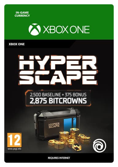 Hyper Scape Virtual Currency: 2875 Bitcrowns Pack - XBOX One