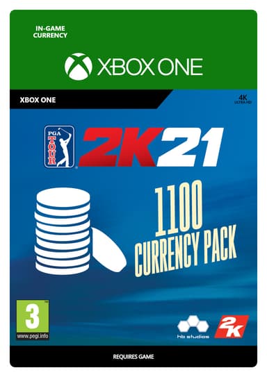 PGA TOUR 2K21: 1100 Currency Pack - XBOX One