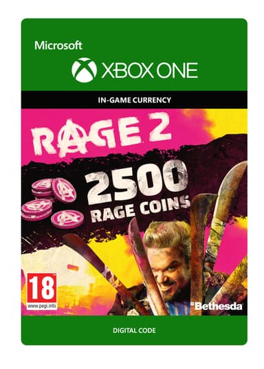 RAGE 2: 2500 RAGE Coins - XBOX One