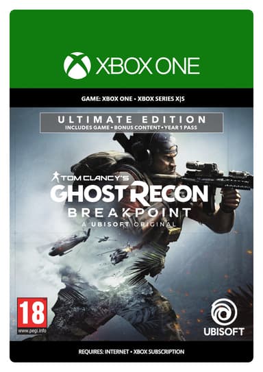 Tom Clancy's Ghost Recon Breakpoint Ultimate Edition 2021 - XBOX One,X