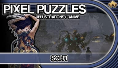 Pixel Puzzles Illustrations & Anime - Jigsaw Pack: Sci-Fi - PC Windows