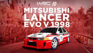WRC 10 Mitsubishi Lancer Evo V 1998 - PC Windows