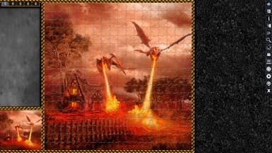 Pixel Puzzles Illustrations & Anime - Jigsaw pack: Dragons 2 - PC Wind