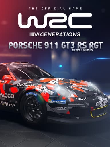 WRC Generations - Porsche 911 GT3 RS RGT Extra Liveries - PC Windows