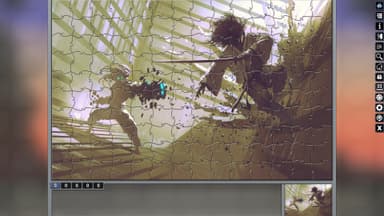 Pixel Puzzles Illustrations & Anime - Jigsaw pack: Samurai - PC Window