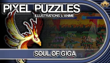 Pixel Puzzles Illustrations & Anime - Jigsaw Pack: Soul Of Giga - PC W