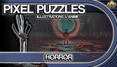 Pixel Puzzles Illustrations & Anime - Jigsaw Pack: Horror - PC Windows