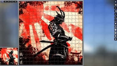 Pixel Puzzles Illustrations & Anime - Jigsaw pack: Samurai - PC Window