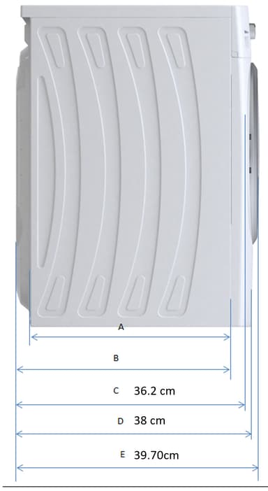 Logik Tvättmaskin L410WM22E (4kg)