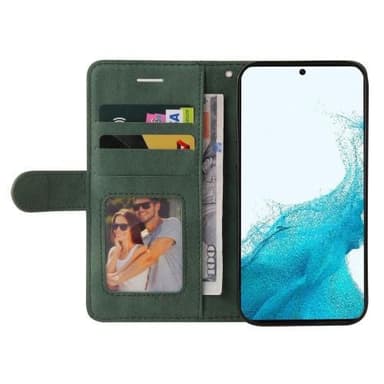 KT Plånboksfodral till Samsung Galaxy S23 - Grön/Röd