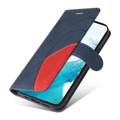 KT Plånboksfodral till Samsung Galaxy S23 - Blå/Röd