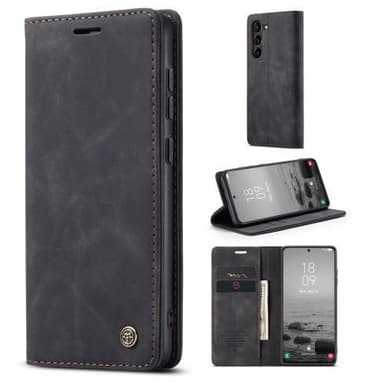 CASEME Plånboksfodral Samsung Galaxy S23 - Svart