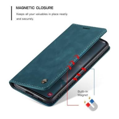 CASEME Plånboksfodral Samsung Galaxy S23+ - Blå