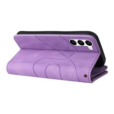 KS Plånboksfodral till Samsung Galaxy S23 - Lila/Grå