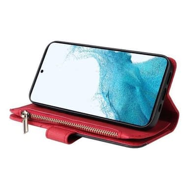 KS Plånboksfodral till Samsung Galaxy S23 - Röd/Svart