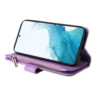 KS Plånboksfodral till Samsung Galaxy S23 - Lila/Grå